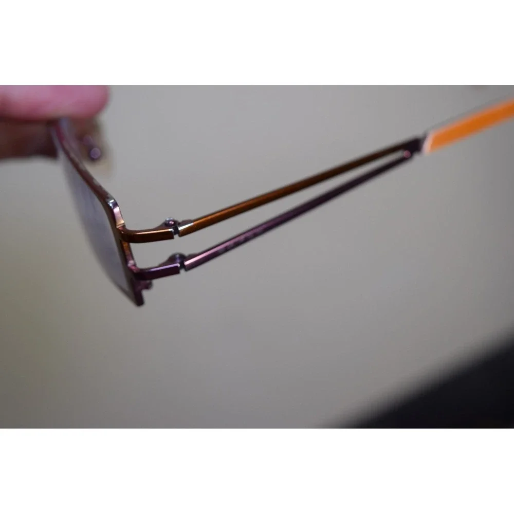 OXYDO Safilo X008 HWB Eyeglasses  51 17 135 Italy Orange Purple